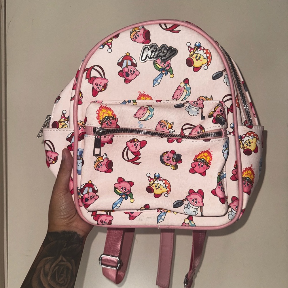Loungefly Pink Kirby Backpack